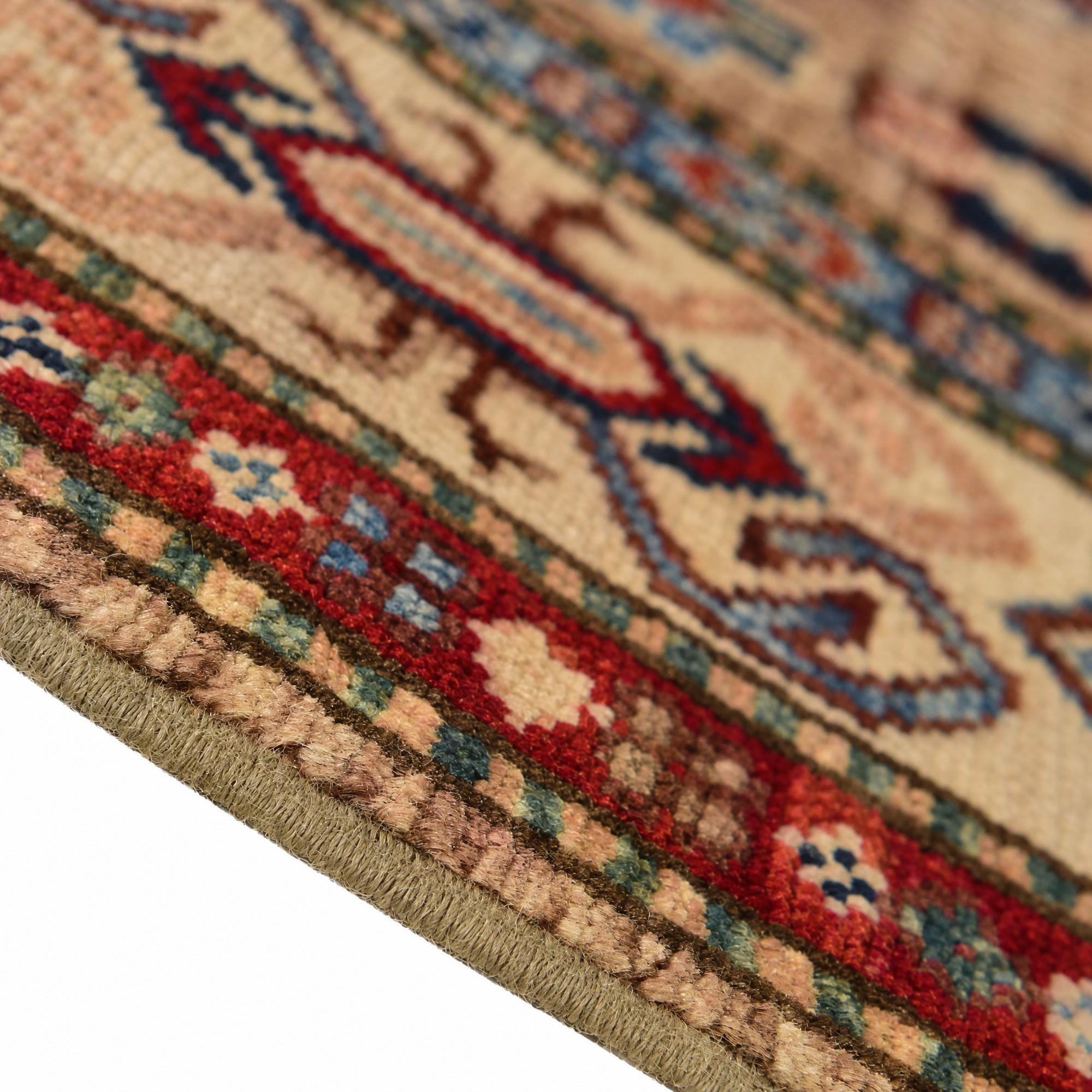 105cm x 155cm Hand Knotted Kazak Rug