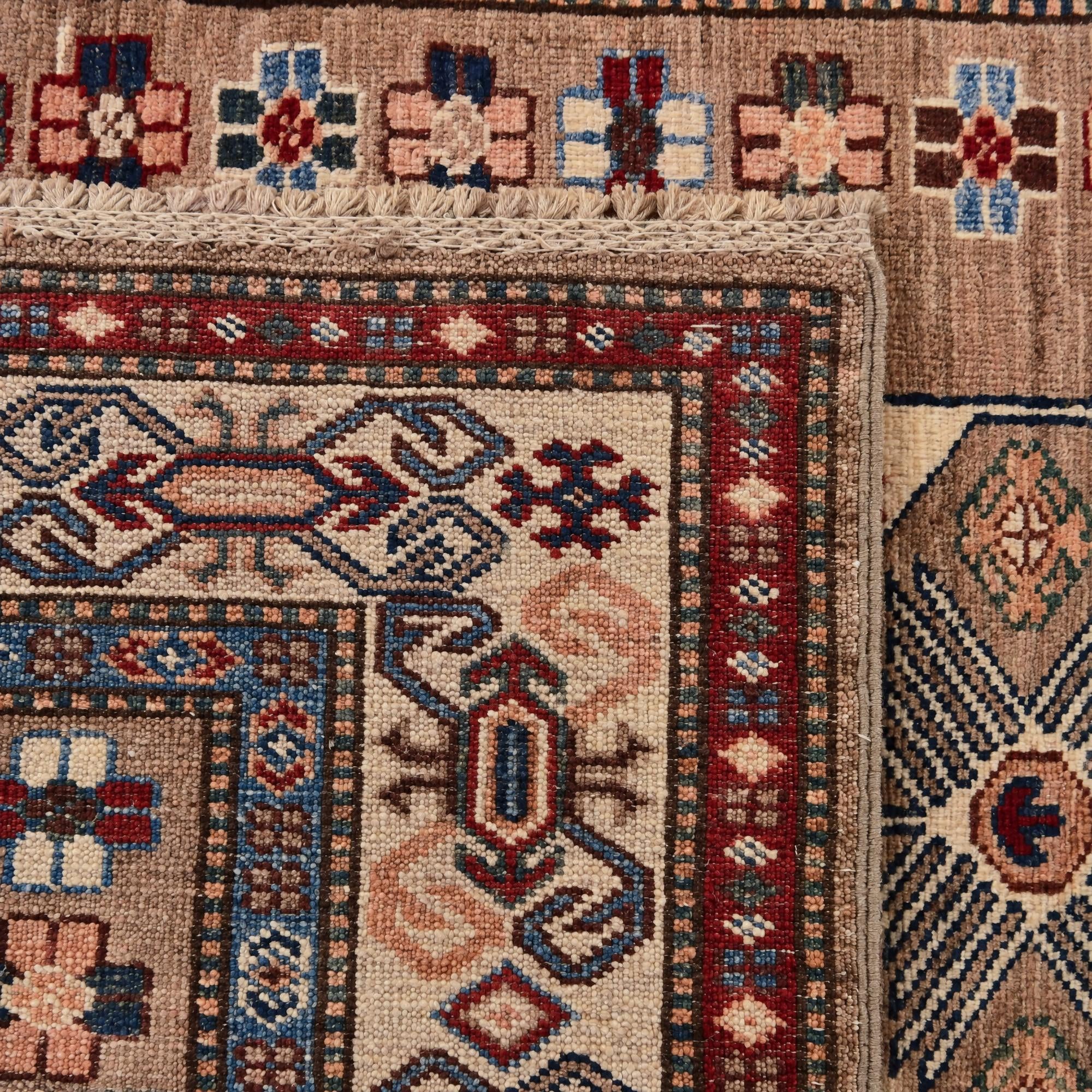 105cm x 155cm Hand Knotted Kazak Rug