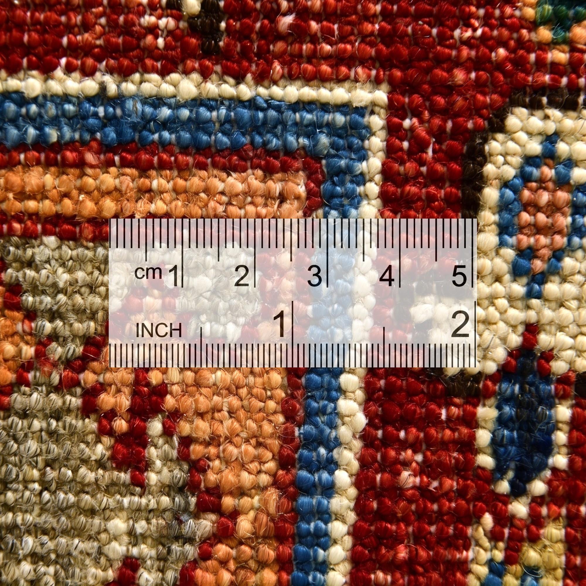 3' 3 x 5' 3 Hand Knotted Kazak Rug