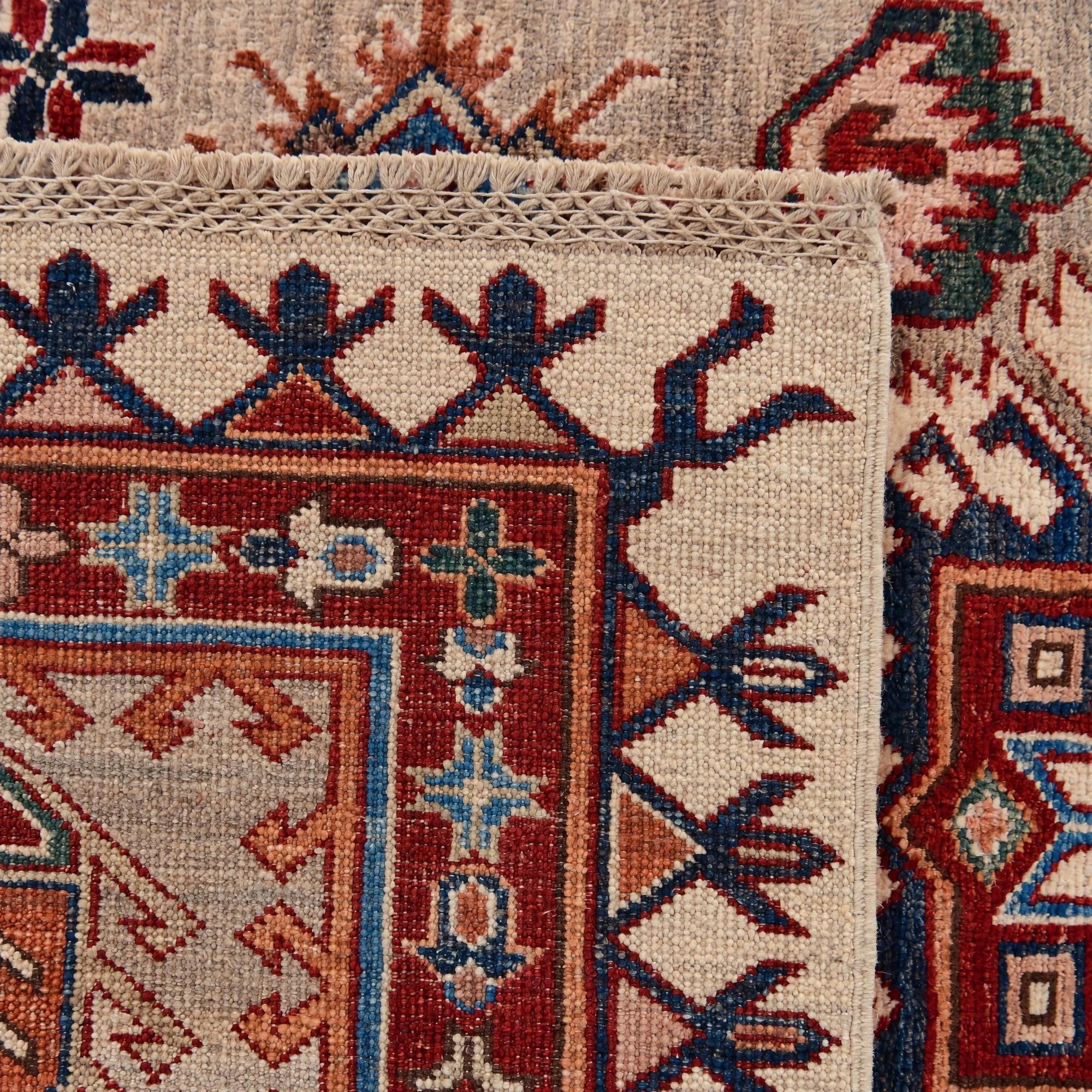 100cm x 160cm Hand Knotted Kazak Rug