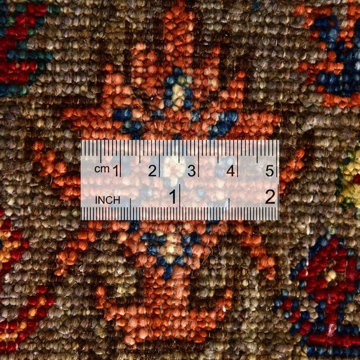 Detail image of 3' 4 x 5' 2 Hand Knotted Kazak Rug