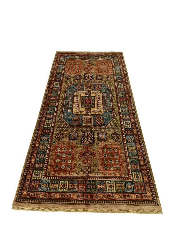 5' 6 x 8' 8 Hand Knotted Kazak Rug