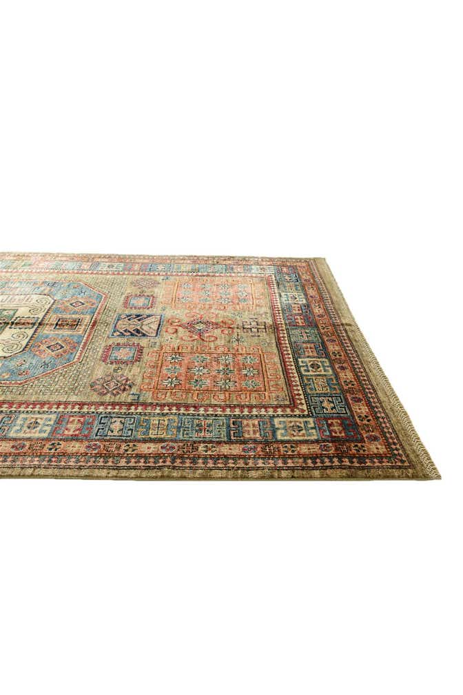 5' 6 x 8' 8 Hand Knotted Kazak Rug