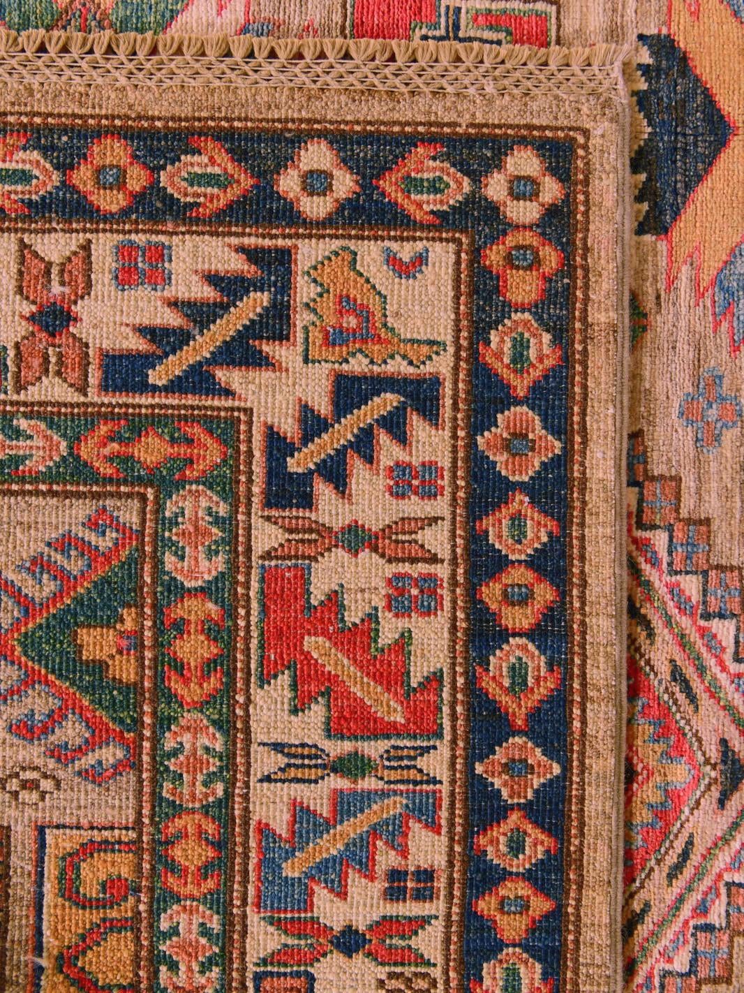 180cm x 240cm Hand Knotted Kazak Rug