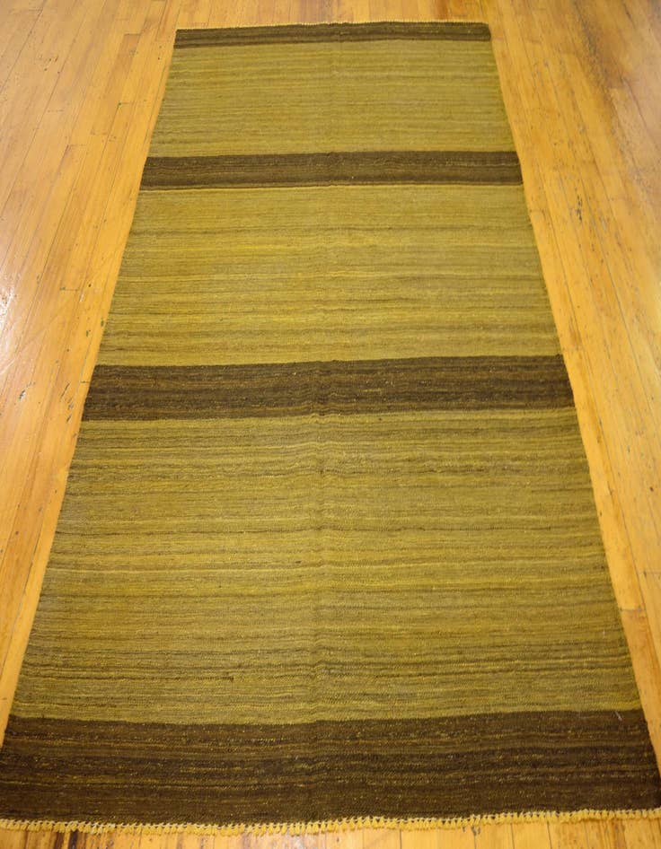 Detail image of 5' 6 x 7' 4  Hand Woven Kilim Afghan Wool Rug