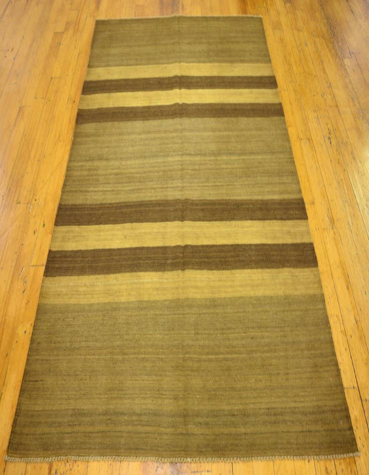 Detail image of 5' x 6' 11  Hand Woven Kilim Afghan Wool Rug