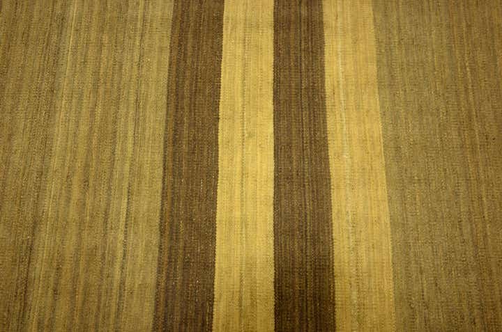 5' x 6' 11 Hand Woven Kilim Afghan Wool Rug