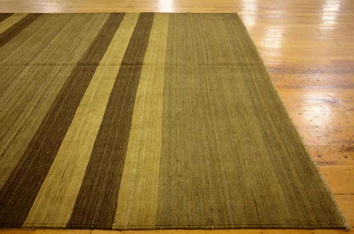 5' x 6' 11 Hand Woven Kilim Afghan Wool Rug