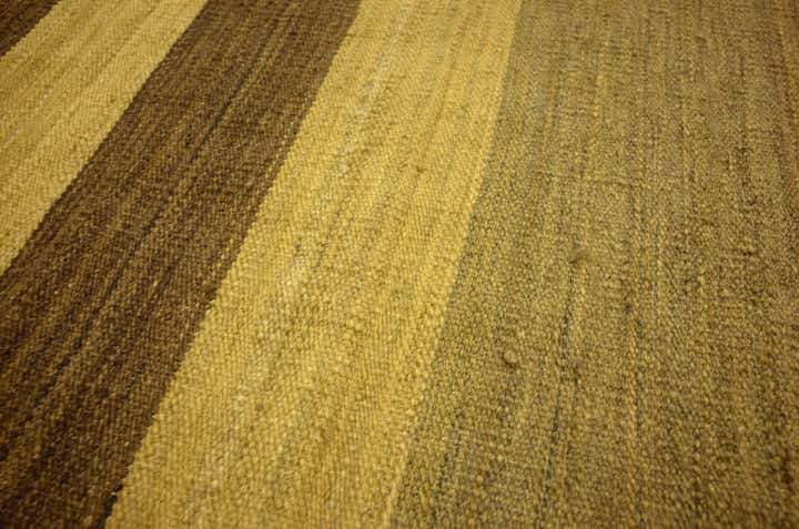 5' x 6' 11 Hand Woven Kilim Afghan Wool Rug