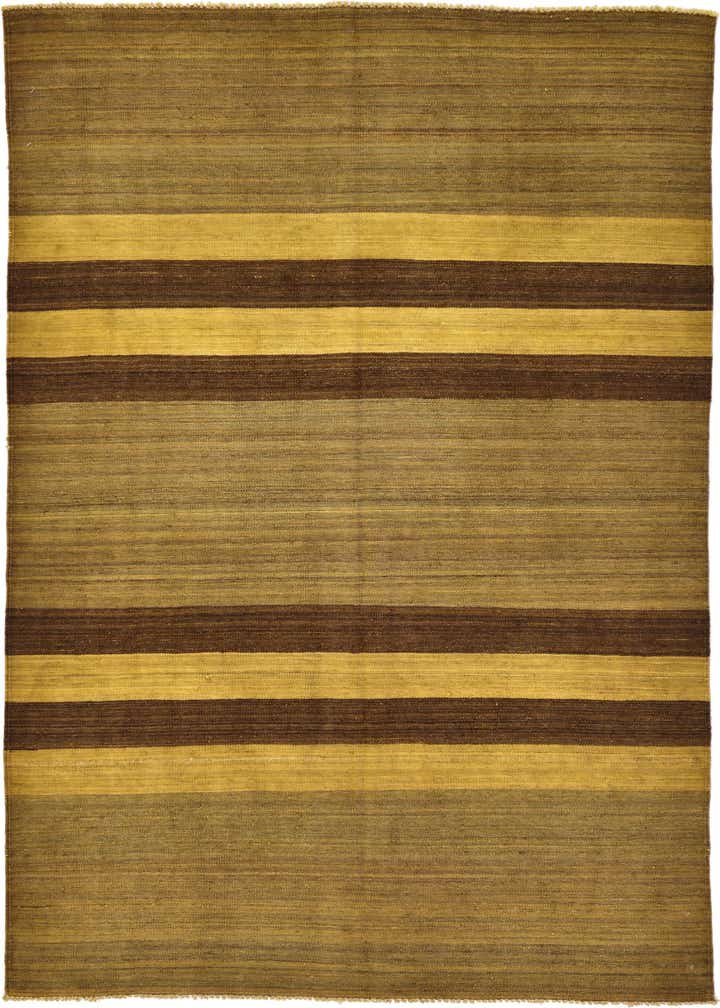 5' x 6' 11 Hand Woven Kilim Afghan Wool Rug