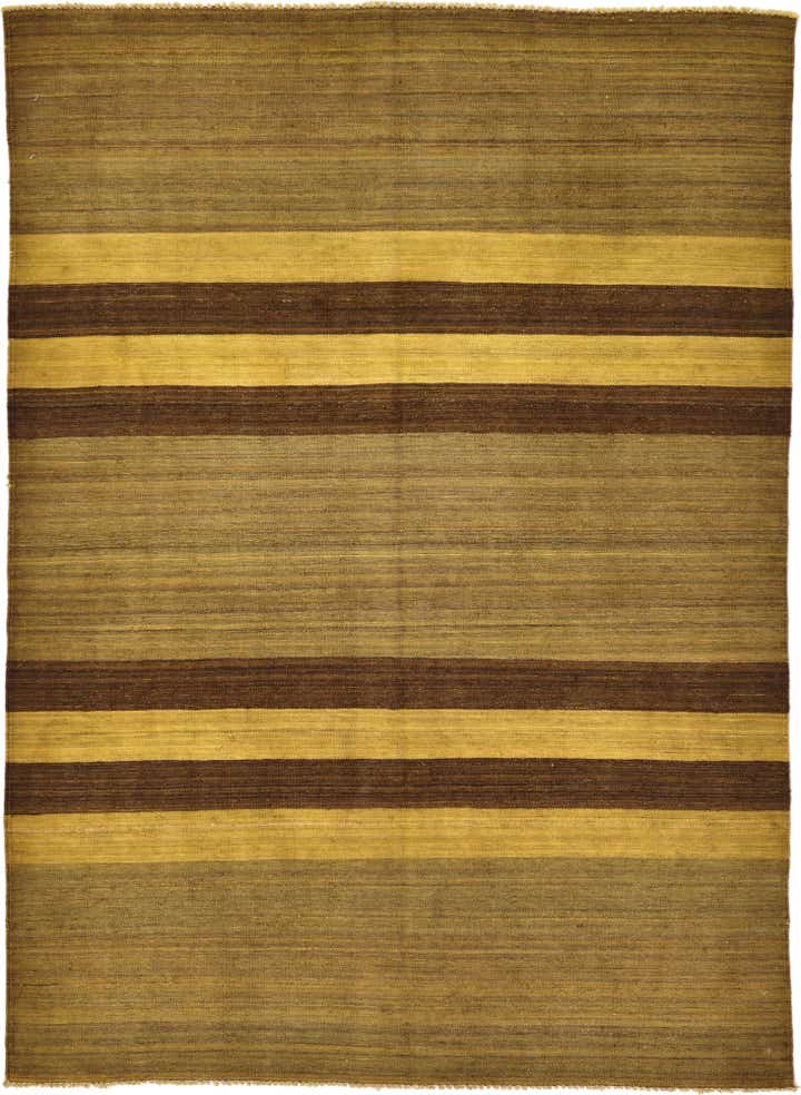 5' x 6' 11 Hand Woven Kilim Afghan Wool Rug