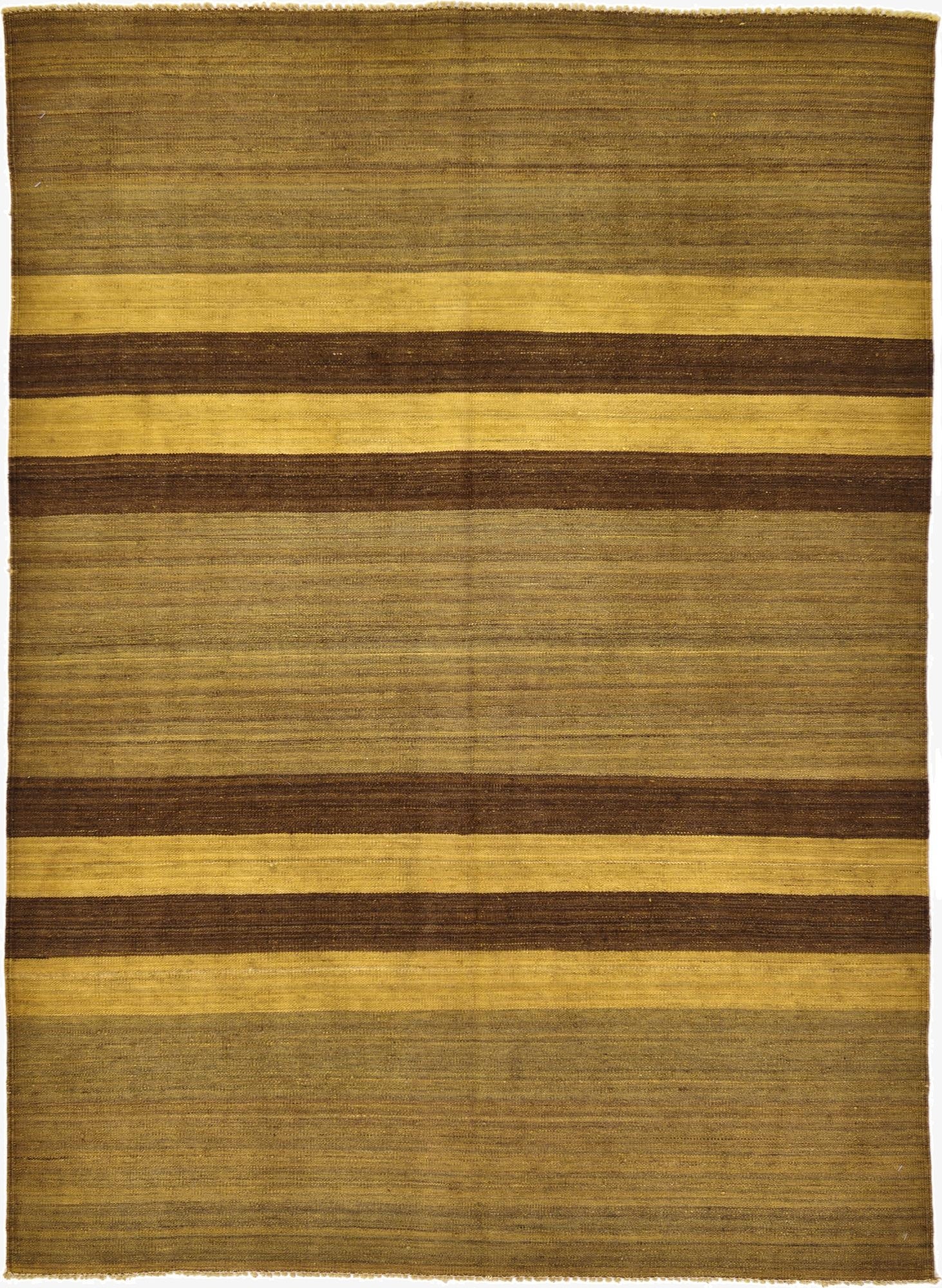 5' x 6' 11  Hand Woven Kilim Afghan Wool Rug