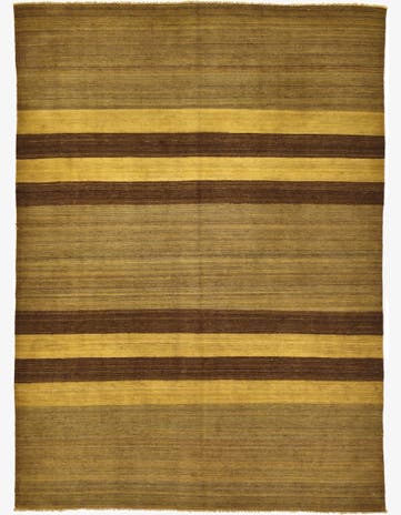 5' x 6' 11 Hand Woven Kilim Afghan Wool Rug