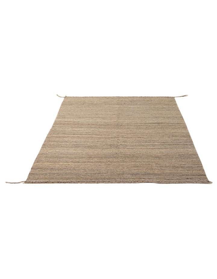 4' 3 x 6' Hand Woven Kilim Modern Wool Rug