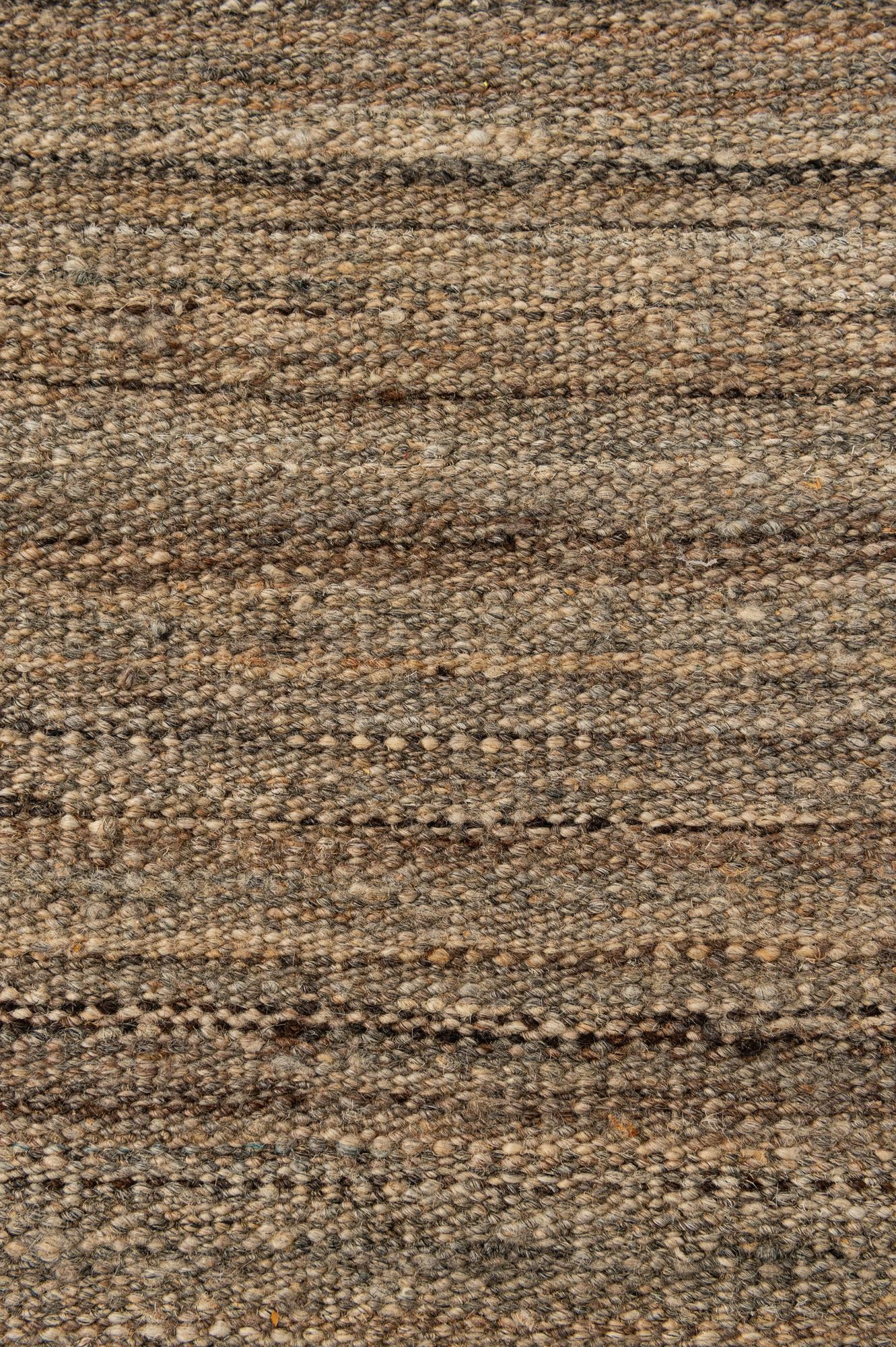 4' 3 x 6' Hand Woven Kilim Modern Wool Rug