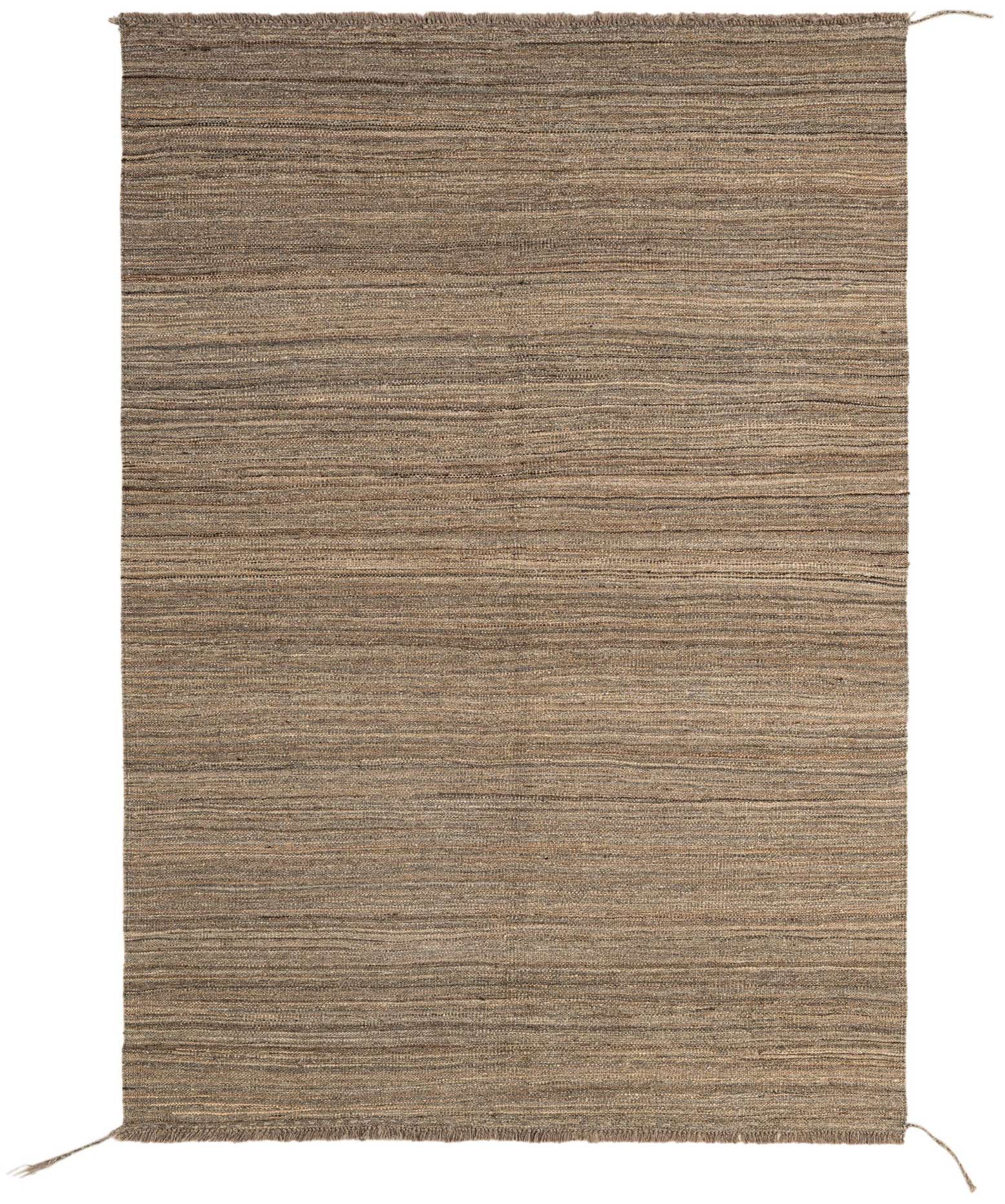 4' 3 x 6' Hand Woven Kilim Modern Wool Rug