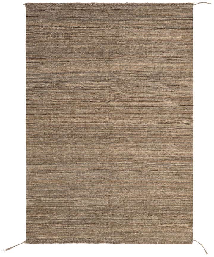 4' 3 x 6' Hand Woven Kilim Modern Wool Rug