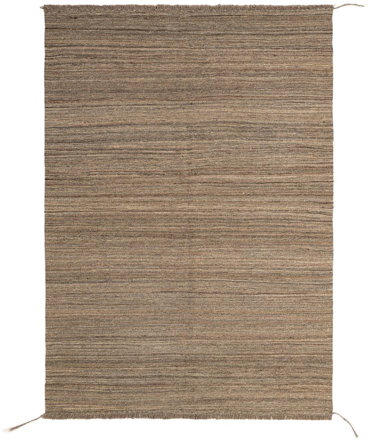 Detail image of 4' 3 x 6' Hand Woven Kilim Modern Wool Rug