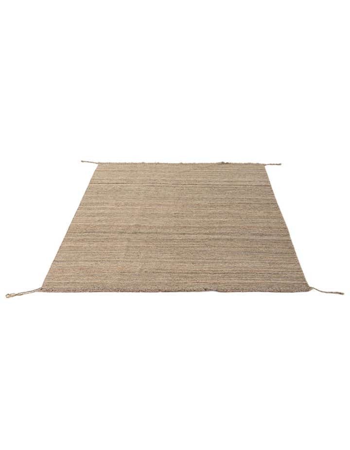 4' 4 x 5' 11 Hand Woven Kilim Modern Wool Rug