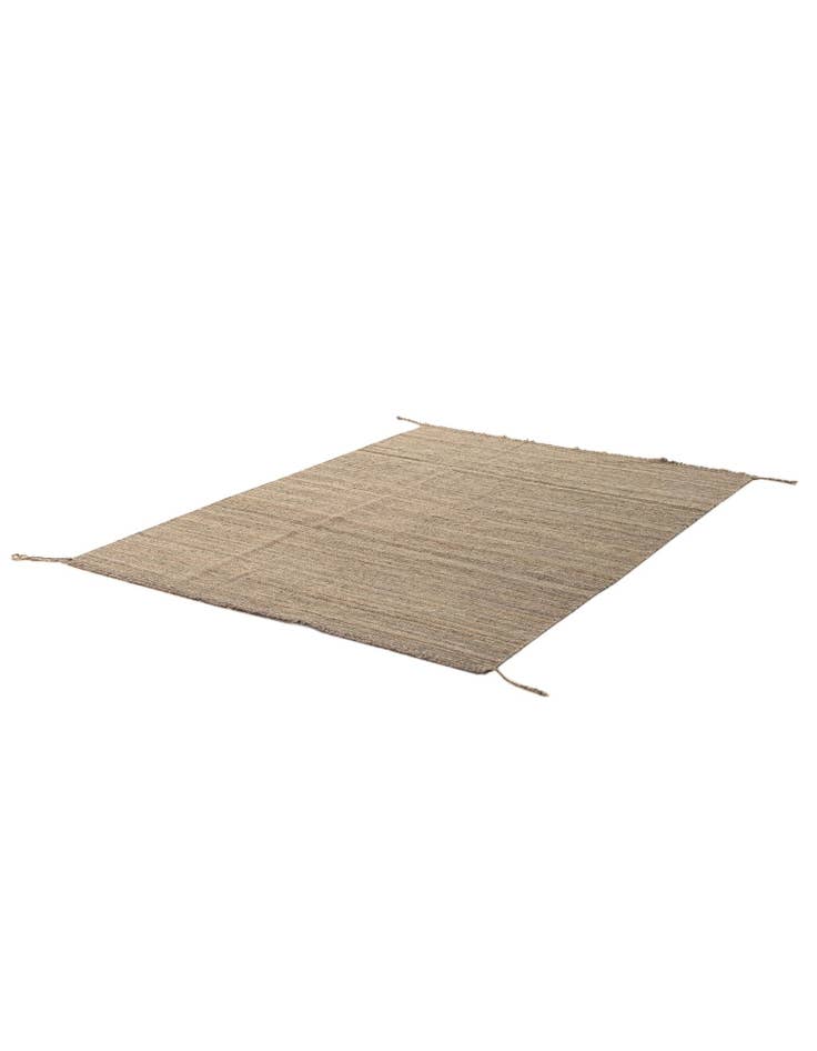 Detail image of 4' 4 x 5' 11 Hand Woven Kilim Modern Wool Rug