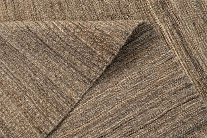 4' 4 x 5' 11 Hand Woven Kilim Modern Wool Rug