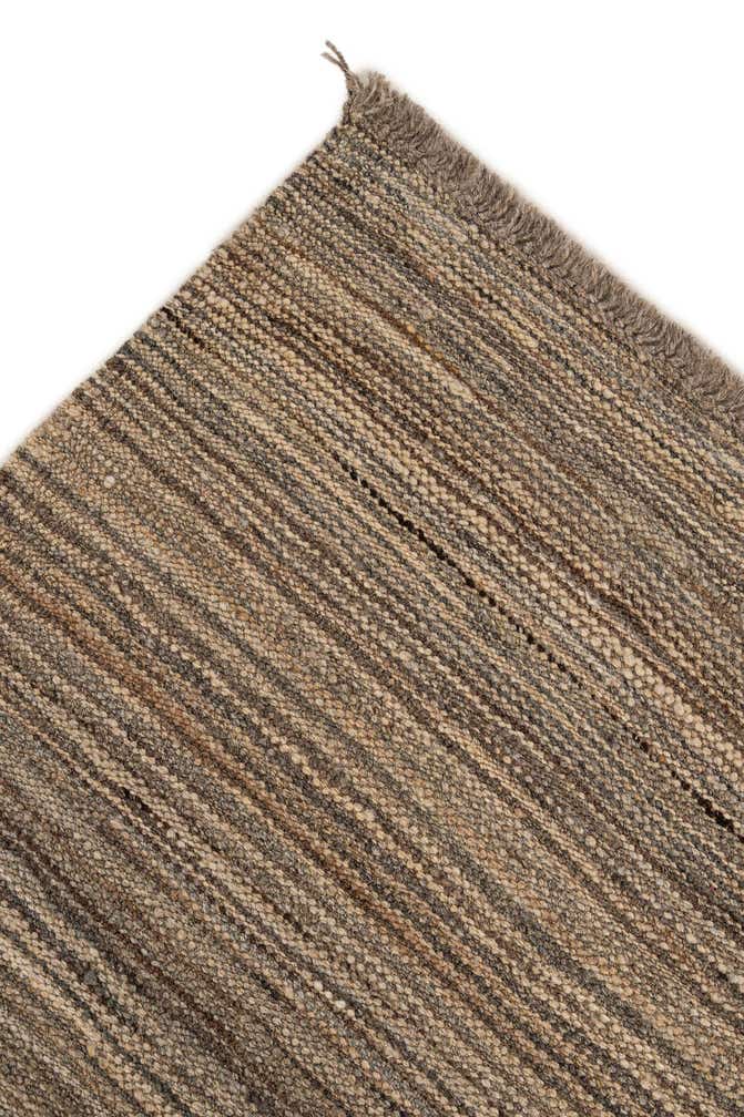 4' 11 x 6' 5 Hand Woven Kilim Modern Wool Rug