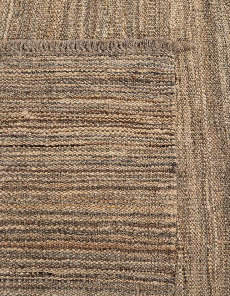 Detail image of 4' 11 x 6' 5  Hand Woven Kilim Modern Wool Rug