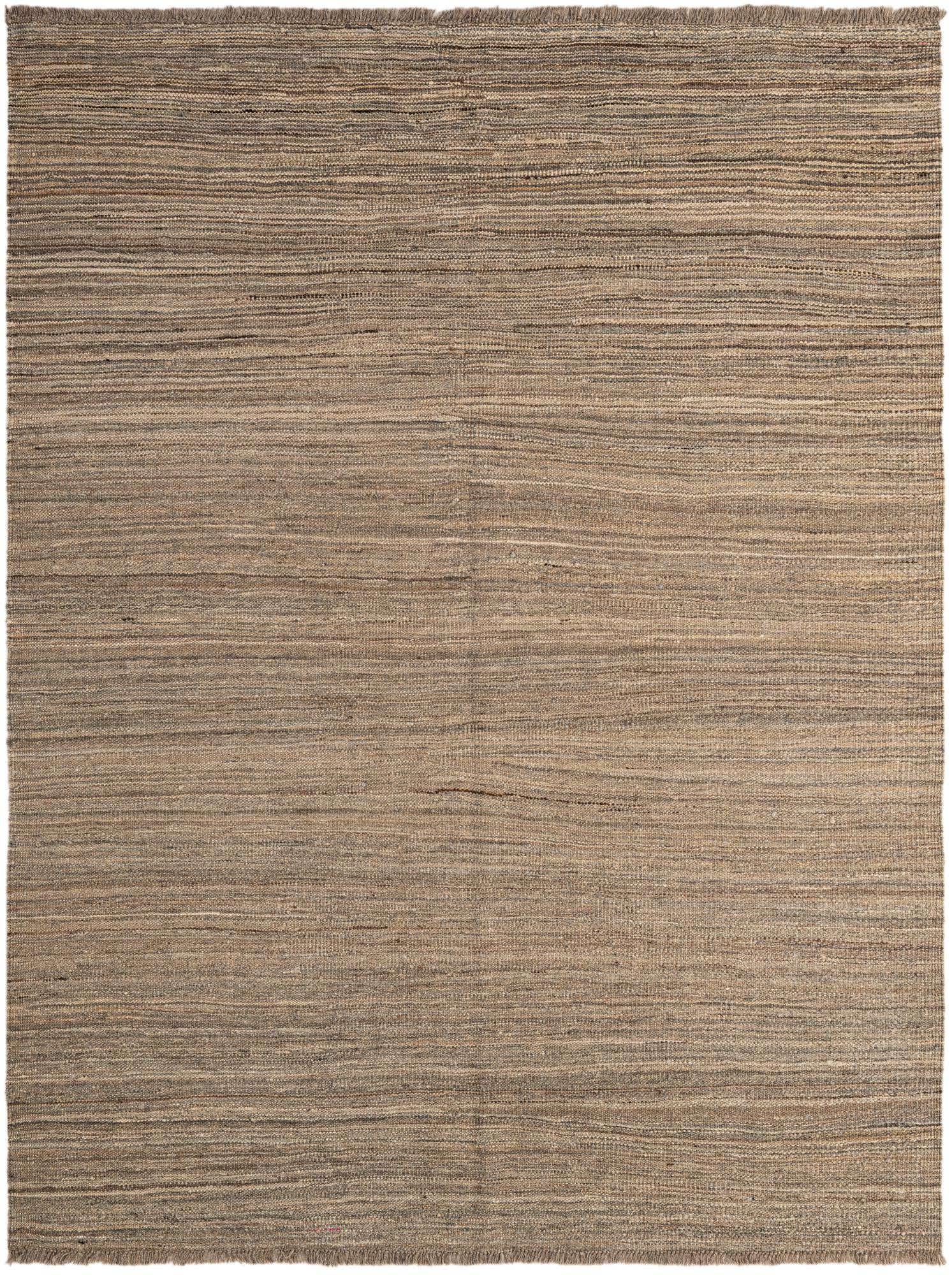 4' 11 x 6' 5 Hand Woven Kilim Modern Wool Rug