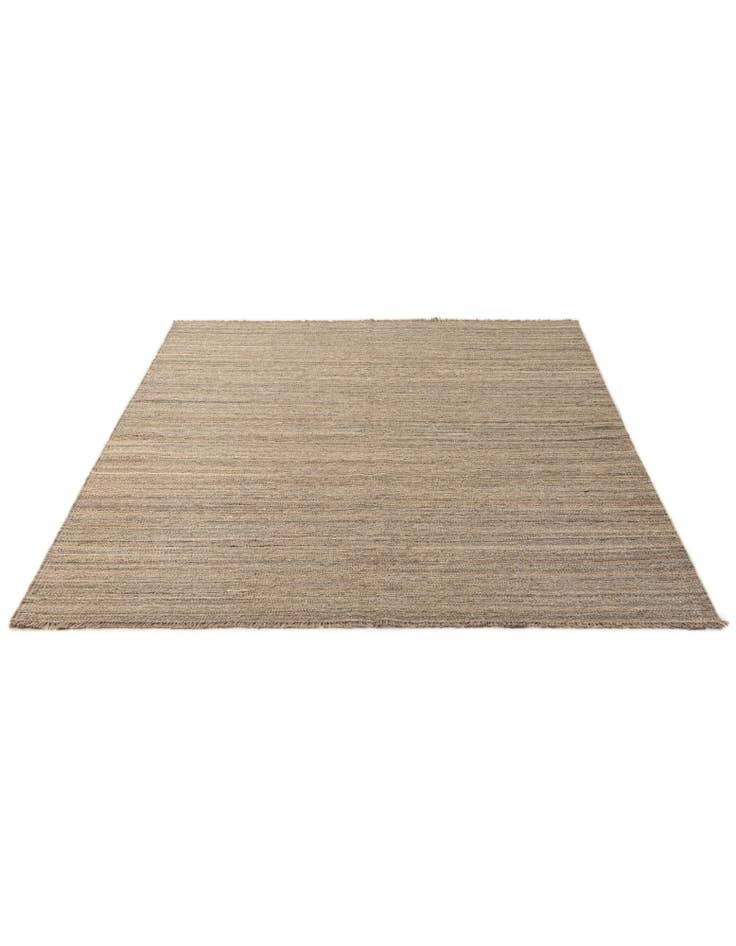 Detail image of 5' 3 x 6' 10 Hand Woven Kilim Modern Wool Rug