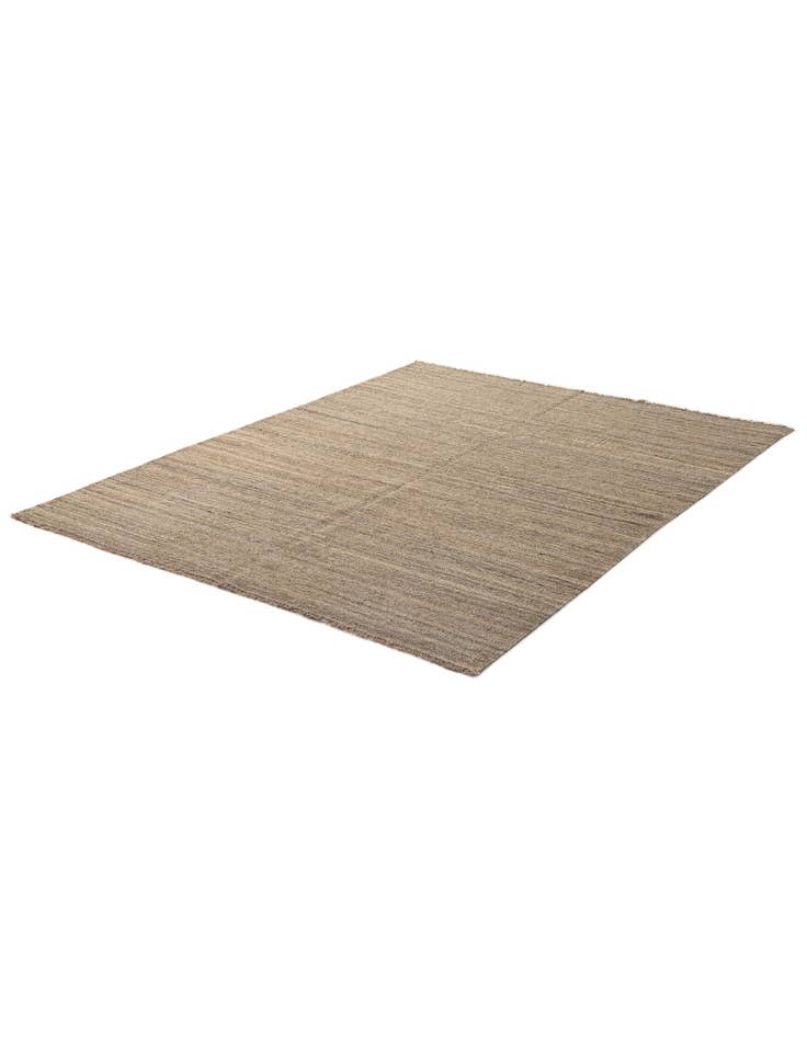 Detail image of 5' 3 x 6' 10 Hand Woven Kilim Modern Wool Rug
