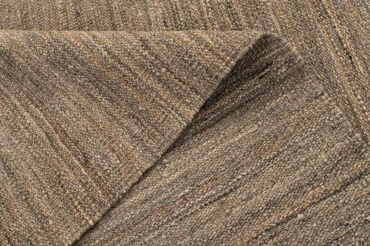 5' 3 x 6' 10 Hand Woven Kilim Modern Wool Rug
