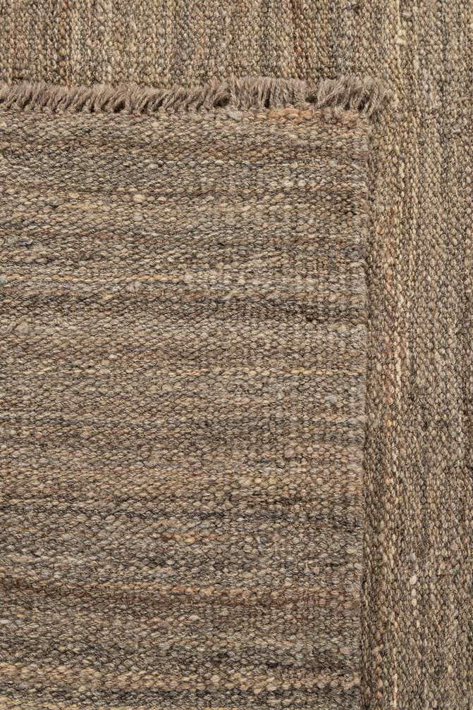 5' 3 x 6' 10 Hand Woven Kilim Modern Wool Rug