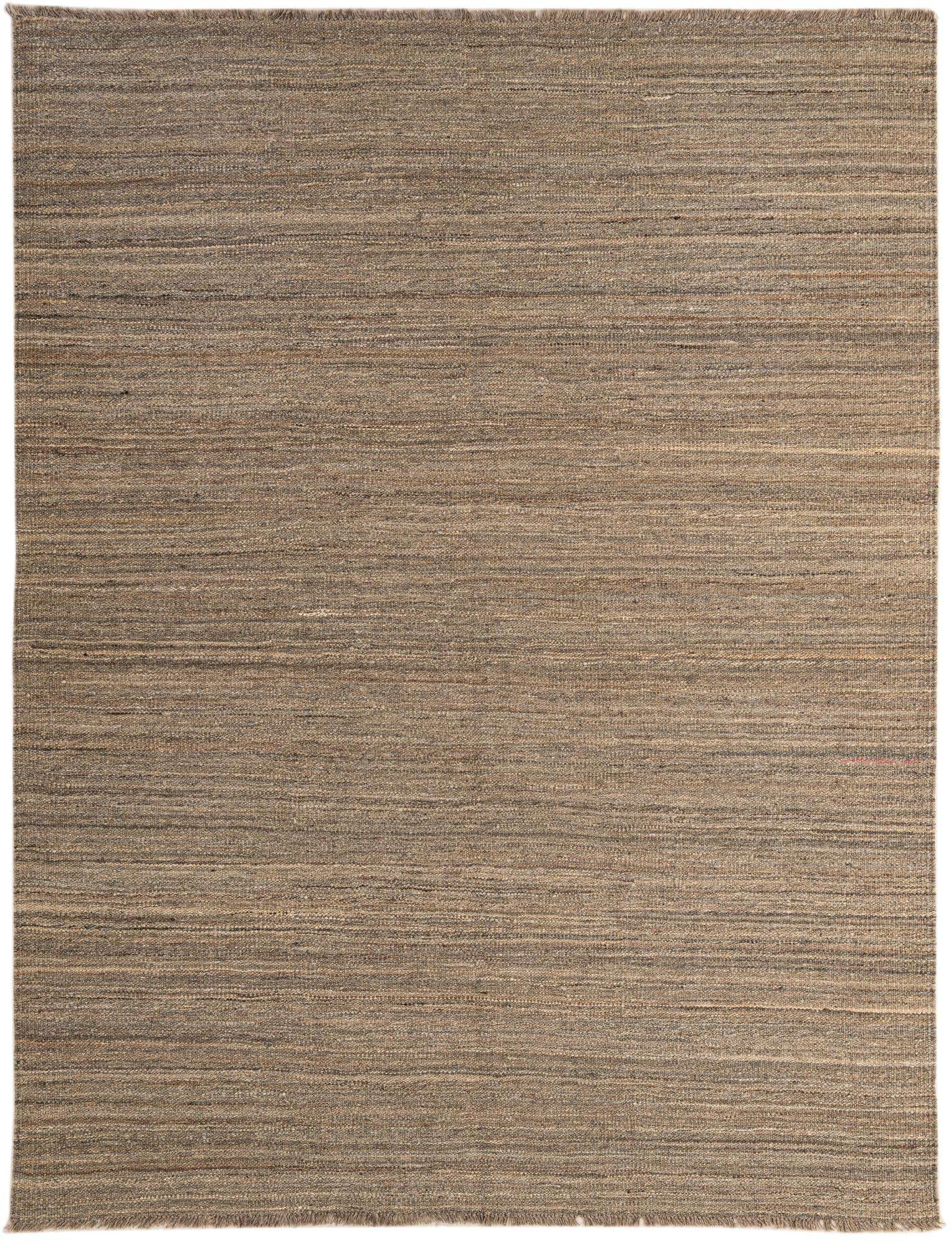 5' 3 x 6' 10 Hand Woven Kilim Modern Wool Rug