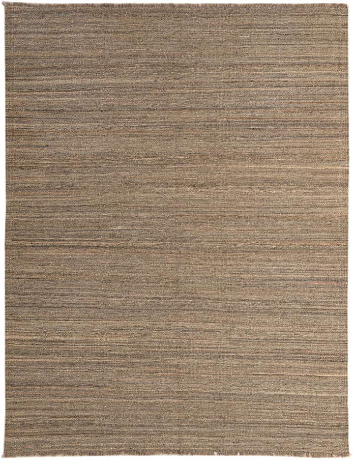 5' 3 x 6' 10 Hand Woven Kilim Modern Wool Rug