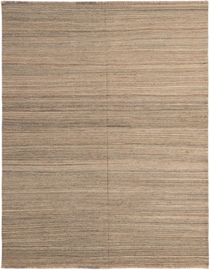 Detail image of 5' 7 x 7' 11 Hand Woven Kilim Modern Wool Rug