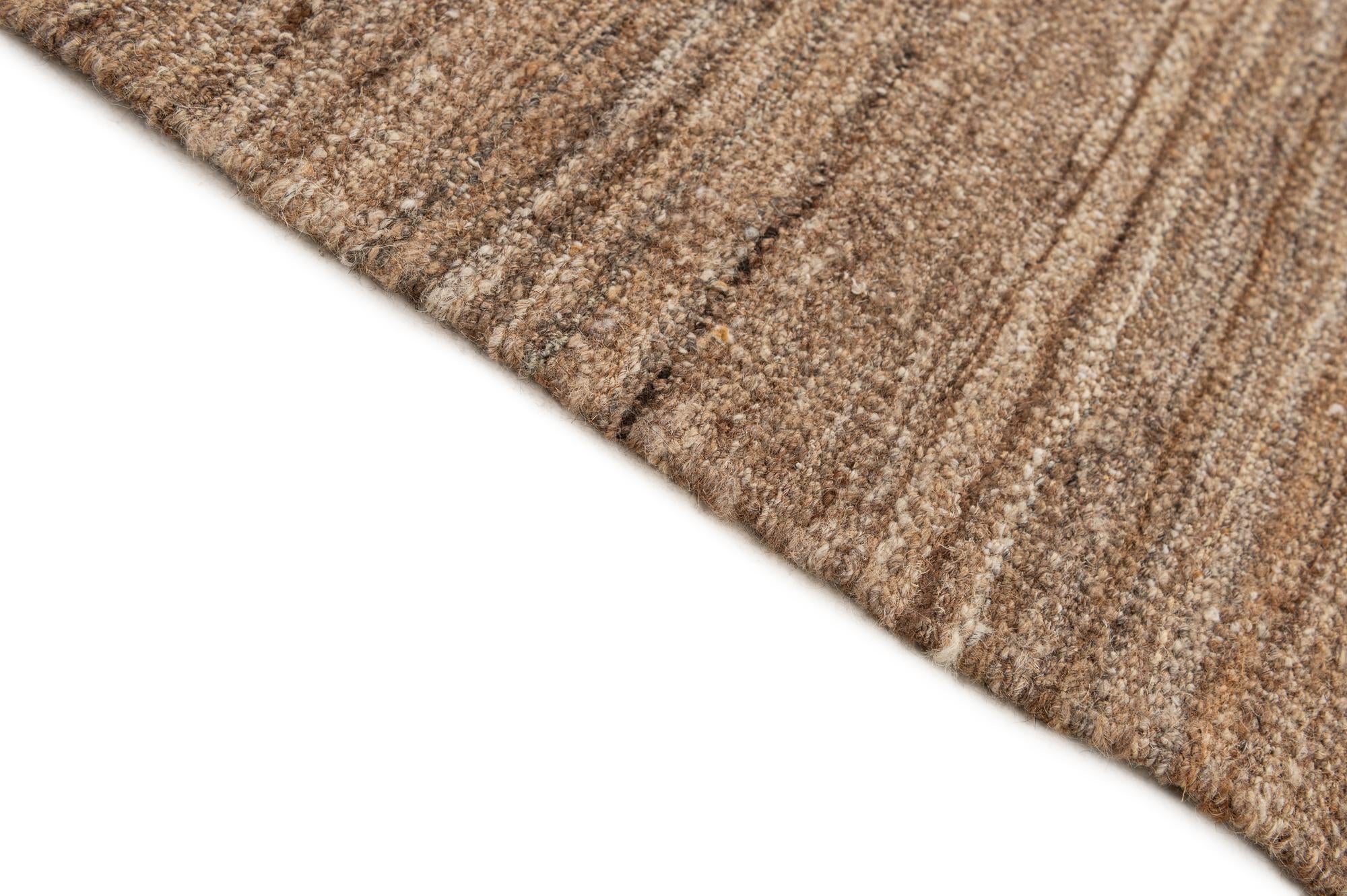 6' 4 x 9' 4 Hand Woven Kilim Modern Wool Rug