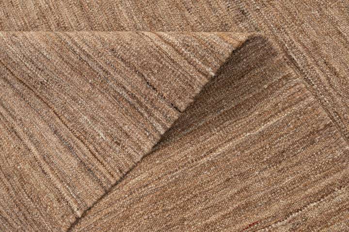 6' 4 x 9' 4 Hand Woven Kilim Modern Wool Rug