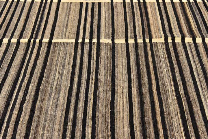 5' 8 x 8' Hand Woven Kilim Modern Wool Rug