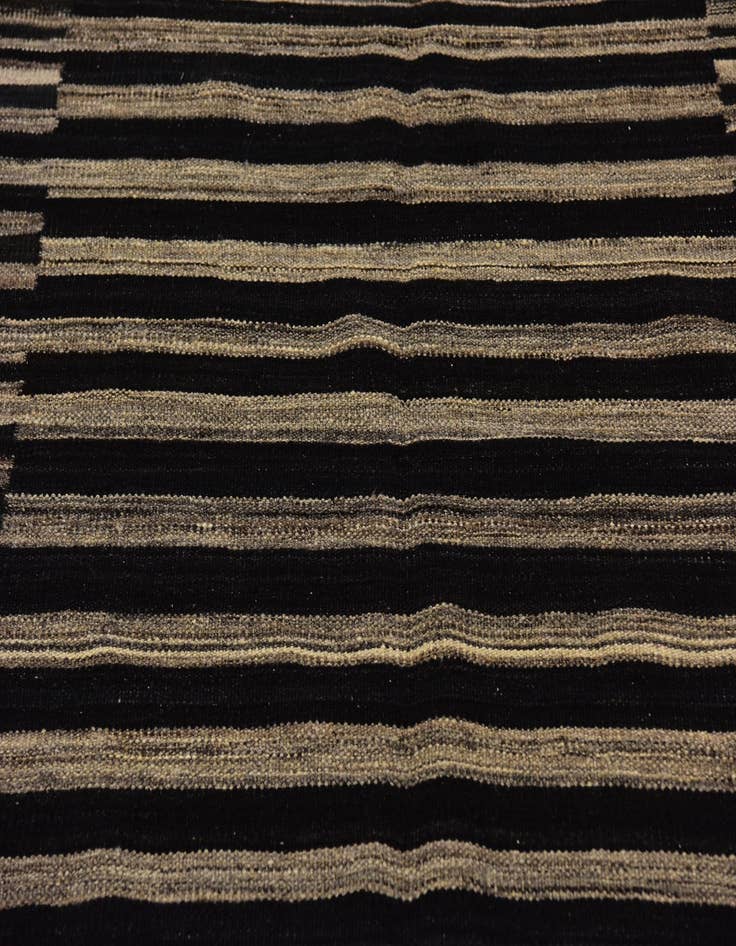 Detail image of 4' 4 x 5' 8  Hand Woven Kilim Modern Wool Rug