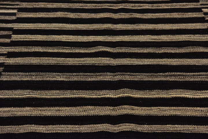 4' 4 x 5' 8 Hand Woven Kilim Modern Wool Rug
