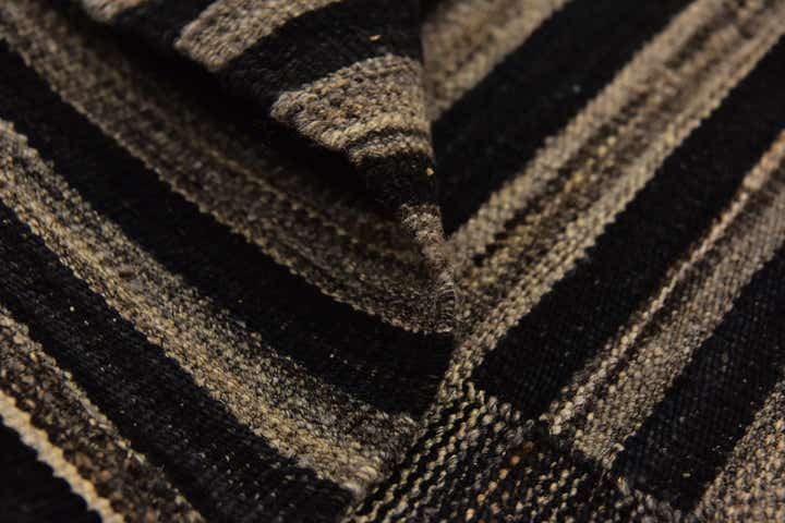 4' 4 x 5' 8 Hand Woven Kilim Modern Wool Rug