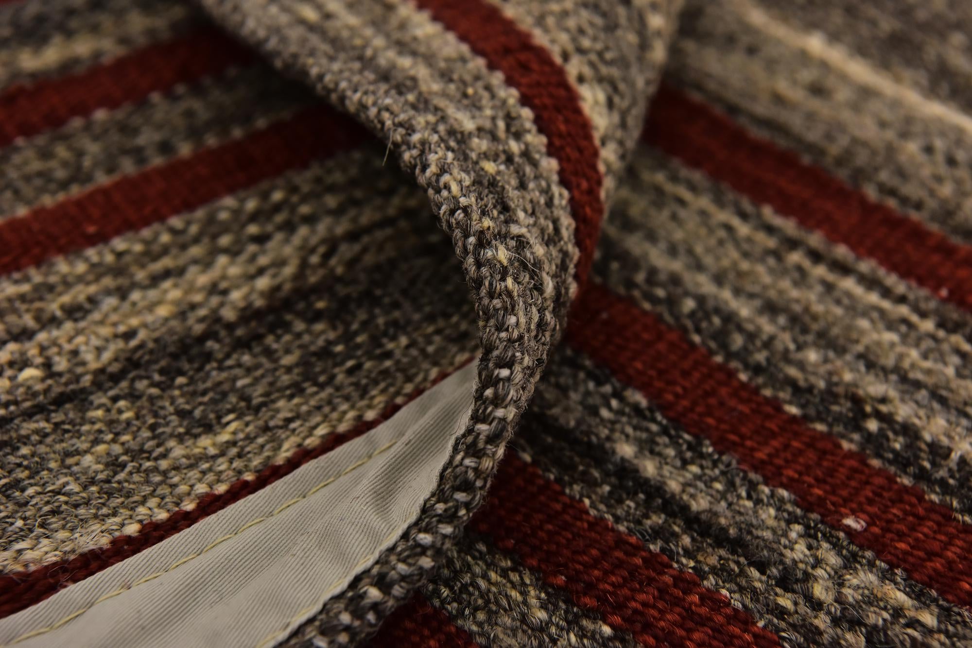 5' 8 x 8' Hand Woven Kilim Modern Wool Rug
