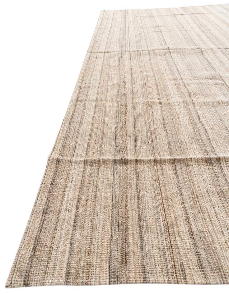 Detail image of 9' 10 x 12' 10  Hand Woven Kilim Modern Wool Rug