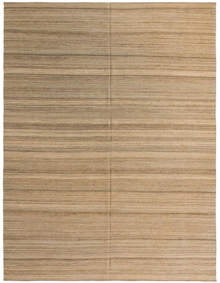 Detail image of 9' 9 x 12' 10 Hand Woven Kilim Modern Wool Rug