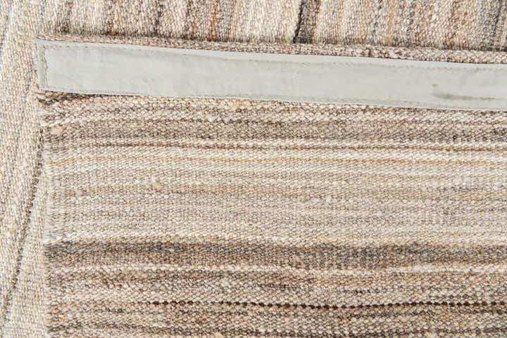 10' 1 x 12' 10 Hand Woven Kilim Modern Wool Rug