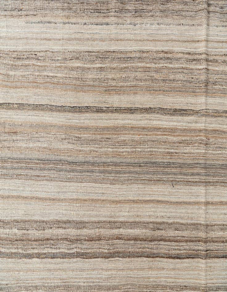 Detail image of 10' 1 x 12' 10  Hand Woven Kilim Modern Wool Rug
