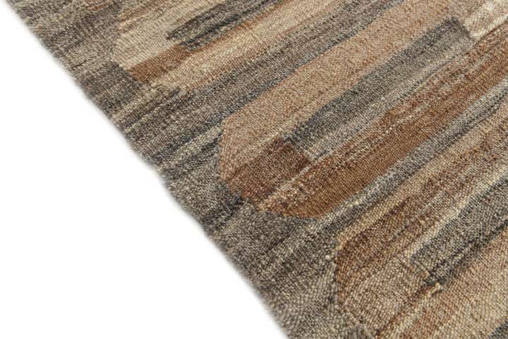 5' x 6' 6 Hand Woven Kilim Modern Wool Rug