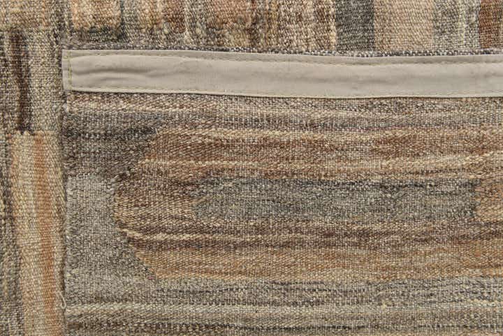 5' x 6' 6 Hand Woven Kilim Modern Wool Rug