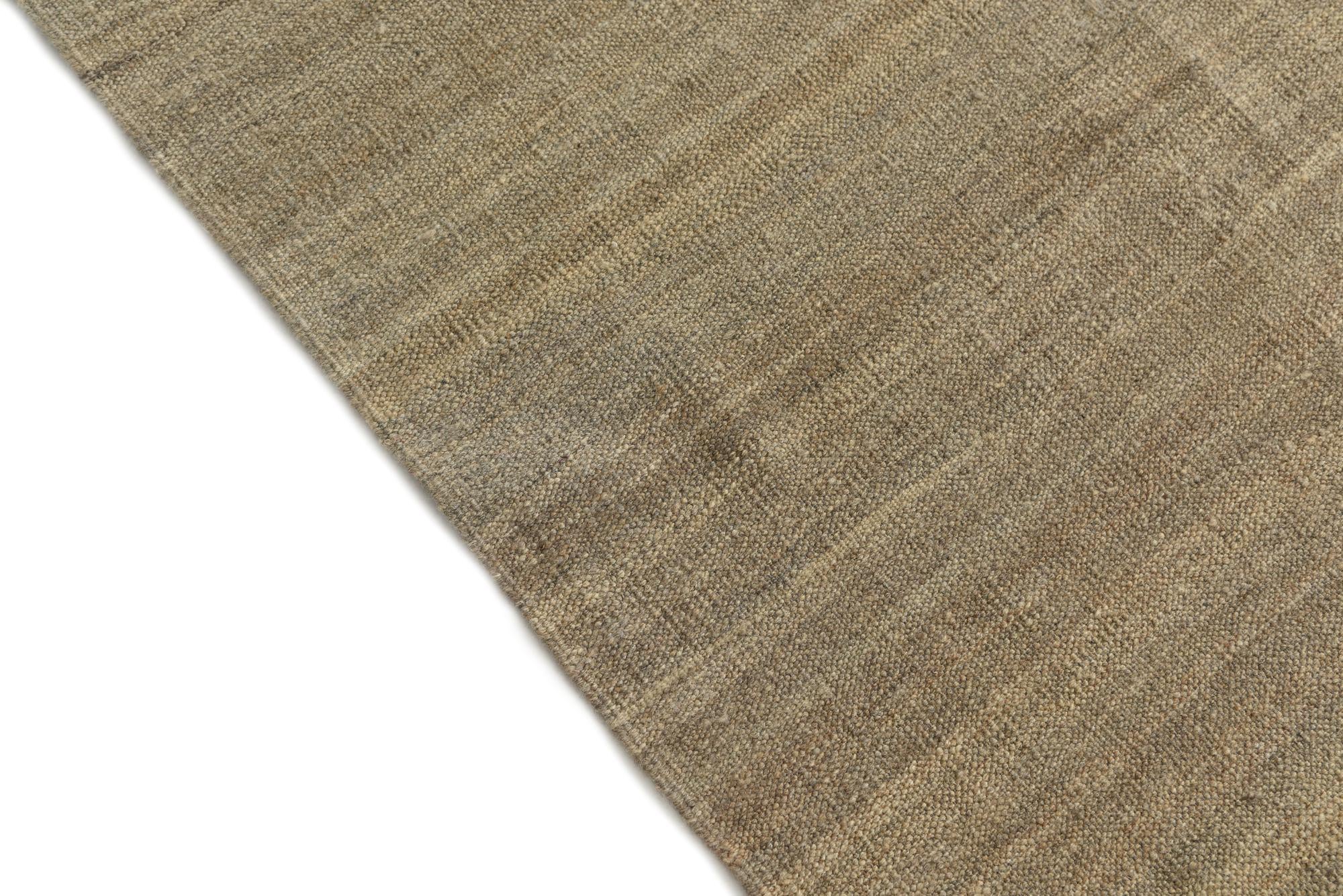 5' 4 x 7' 8 Hand Woven Kilim Modern Wool Rug