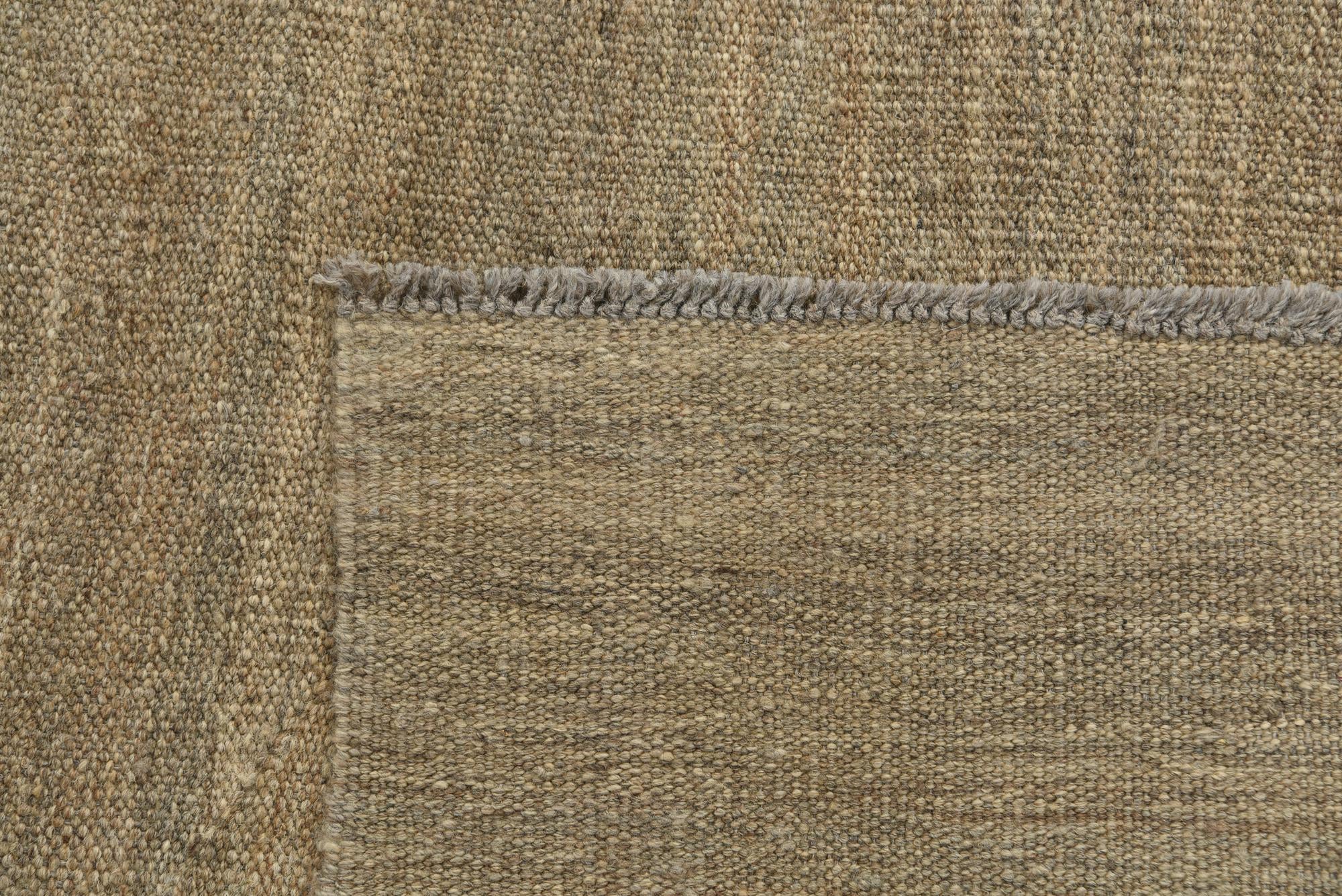 5' 4 x 7' 8 Hand Woven Kilim Modern Wool Rug
